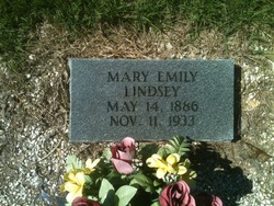 Mary Emily Lindsey 