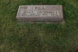 Ella Louise <I>Olson</I> Wick 