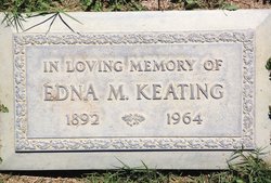 Mrs Edna May <I>Clendenning</I> Keating 