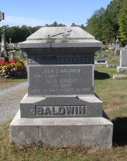 Julia <I>Quigley</I> Baldwin 