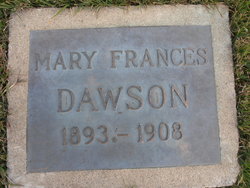 Mary Frances “Mayme” Dawson 