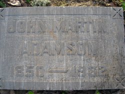 John Martin Adamson 