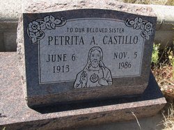 Petrita <I>Abeyta</I> Castillo 