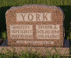 Esther E York 