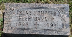 Irene “Neen” <I>Pombier</I> Barker 