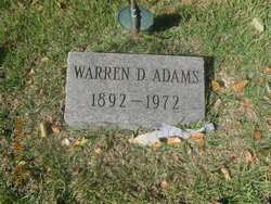Warren Dorn Adams 