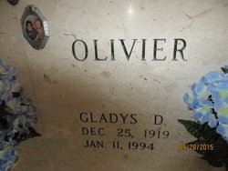 Gladys <I>Duplechin</I> Olivier 