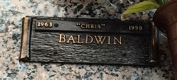 Christine Ann “Chris” <I>Carlson</I> Baldwin 