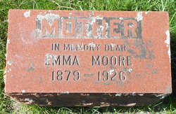 Emma E. <I>Decker</I> Moore Hancock 