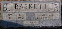 Addie R. <I>Taylor</I> Baskett 