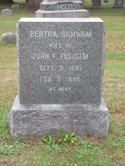 Bertha <I>Schwam</I> Freisem 