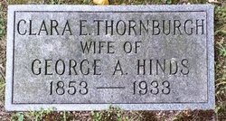 Clara Emma <I>Thornburgh</I> Hinds 
