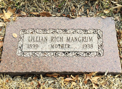 Lillian <I>Rich</I> Mangrum 
