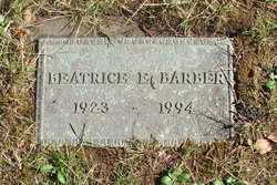 Beatrice Ethel Barber 