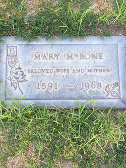 Mary M <I>Johansen</I> Bone 