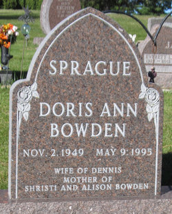 Doris Ann <I>Berge</I> Bowden-Sprague 