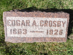Edgar A Crosby 