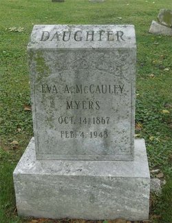 Eva A. <I>McCauley</I> Myers 