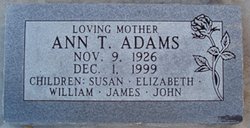 Ann T. Adams 