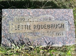 Lettie M. <I>Bunting</I> Rodebaugh 