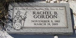 Rachel B <I>Baca</I> Gordon 