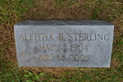 Aleitha Mae <I>Bonniwell</I> Sterling 