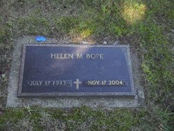 Helen M. <I>Jones</I> Bope 