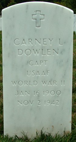 Capt Carney Lee Dowlen Sr.