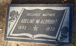 Adeline M Albright 