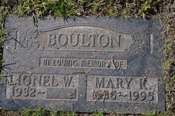 Mary Ruth <I>Pruden</I> Boulton 