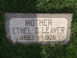 Ethel Dorcas <I>Druce</I> Leaver 
