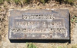 Florence E <I>Smith</I> Lane 
