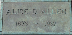 Alice D. <I>O'Neill</I> Allen 