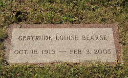 Gertrude Louise <I>Clark</I> Bearse 