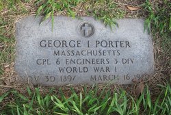 Corp George Israel Porter 