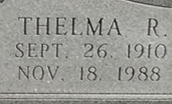 Thelma Roberta <I>Henry</I> Boothman 