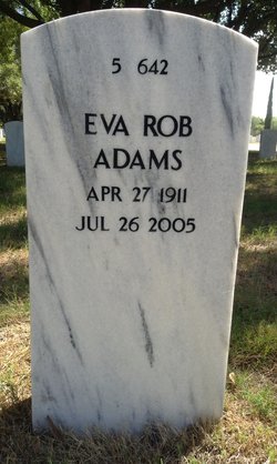 Eva Rob <I>Watkins</I> Adams 