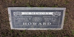 Lawrence William “Bunks” Howard 