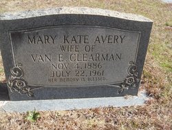 Mary Kate <I>Avery</I> Clearman 