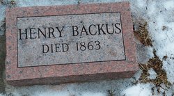Henry A. Backus 