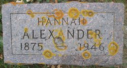 Hannah <I>Jerstad</I> Alexander 