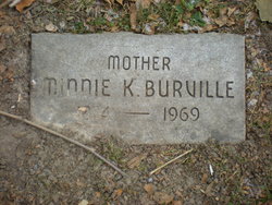 Minnie Kathrine <I>Green</I> Burville 