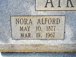 Nora <I>Alford</I> Atkinson 