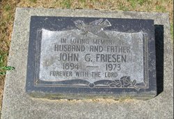 John G Friesen 