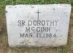Sr Dorothy Elizabeth “Dora” McGinn 