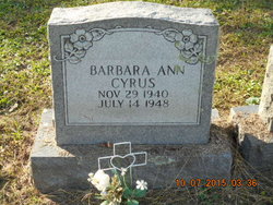 Barbara Ann Cyrus 