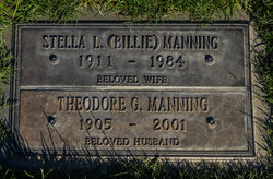 Stella Lucille “Billie” <I>Runion</I> Manning 