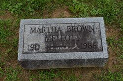 Martha Catherine <I>Brown</I> Mellott 