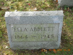 Ella <I>Grove</I> Abblett 