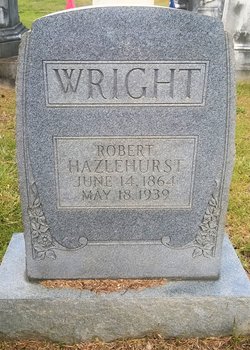 Robert Hazlehurst Wright 